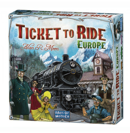 Настольная игра «Билет на поезд (Европа)»