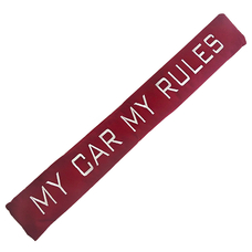 Накладка на ремень безопасности «My car my rules»