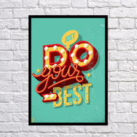 Постер «Do your best»