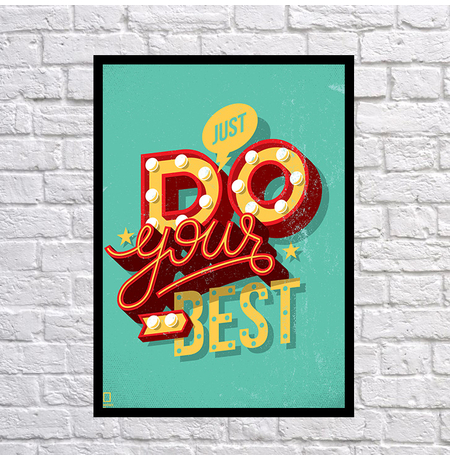 Постер "Do your best"