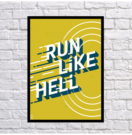 Постер "Run"