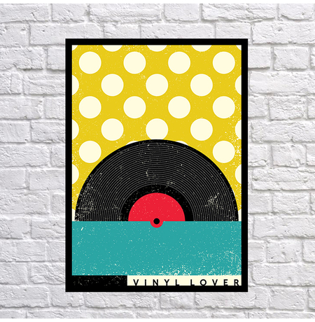Постер "Vinyl lover"