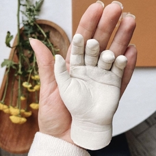 Слепки рук 3D, детский набор купить в интернет-магазине Супер Пуперс