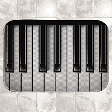 Коврик в ванную «Клавиши пианино» купить в интернет-магазине Супер Пуперс