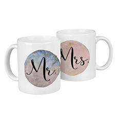 Парні чашки «Містер і місіс»