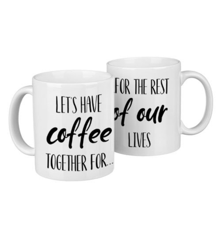 Парные кружки «Let's have coffee»