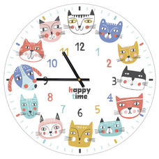 Настенные часы «Happy time» купить в интернет-магазине Супер Пуперс