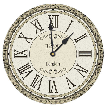 Настінний годинник «Лондон 1890»
