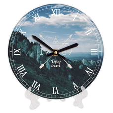 Настінний годинник «Mountains» придбати в інтернет-магазині Супер Пуперс
