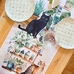 Дорожка на стол «Cats and flowerpots»
