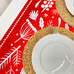 Дорожка на стол «Elements of the holiday»