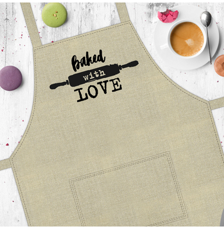 Фартук «Baked with love»