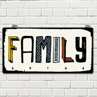 Вішалка-ключниця «Family»