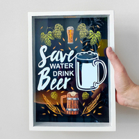 Копилка для пивных крышек «Save water drink beer»