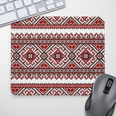 Килимок для миші «Український орнамент» придбати в інтернет-магазині Супер Пуперс