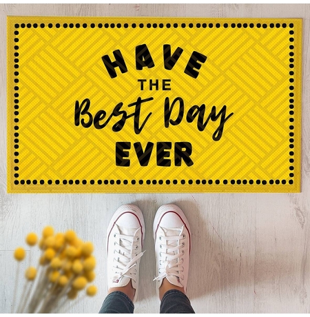 Килимок придверний «Have the best day ever»