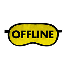 Маска для сну «Offline» придбати в інтернет-магазині Супер Пуперс