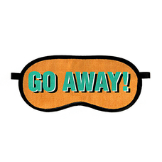 Маска для сна «Go away!» купить в интернет-магазине Супер Пуперс