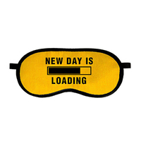 Маска для сна «New day is loading»