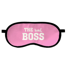 Маска для сна «Real boss» купить в интернет-магазине Супер Пуперс