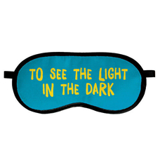 Маска для сна «To see the light in the dark» купить в интернет-магазине Супер Пуперс
