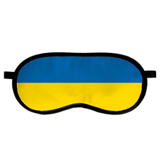 Маска для сну «Український прапор» придбати в інтернет-магазині Супер Пуперс