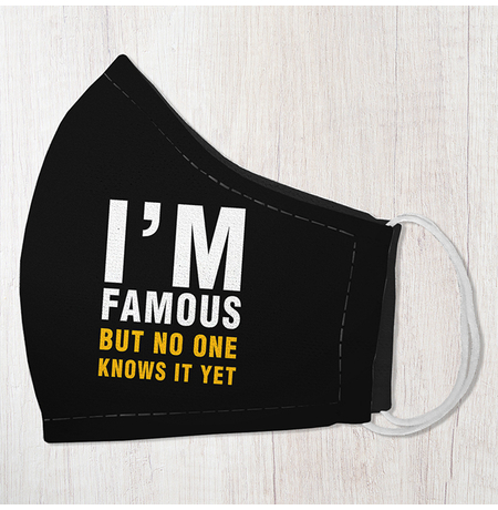 Защитная маска «I`m famous»
