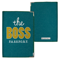 Обкладинка на паспорт «The boss» придбати в інтернет-магазині Супер Пуперс