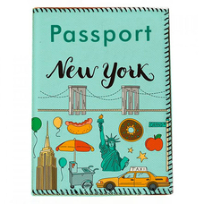 Обложка на паспорт «New York» купить в интернет-магазине Супер Пуперс