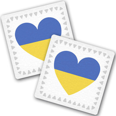 Підставки під чашки «Ukrainian heart» придбати в інтернет-магазині Супер Пуперс