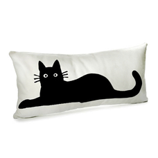 Подушка «Черный кот» купить в интернет-магазине Супер Пуперс