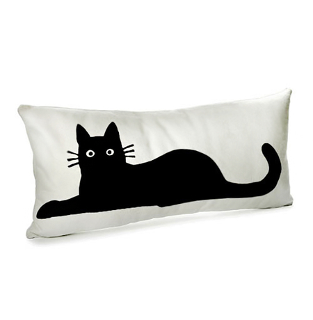 Подушка "Черный кот"