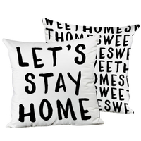 SuperАкція! Подушка «Let's stay home»