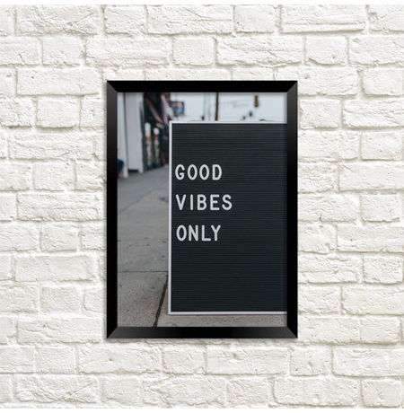 SuperАкция! Постер «Good vibes only»