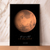 Постер с вашим текстом «Mars»