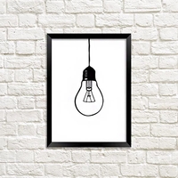 Постер «Лампочка»