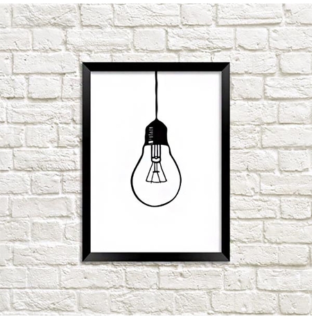 Постер «Лампочка»