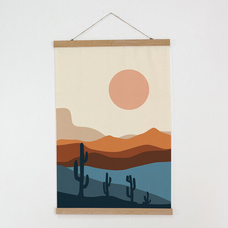 Тканевый постер «Пустыня» купить в интернет-магазине Супер Пуперс