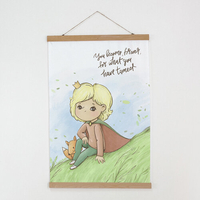 Тканевый постер «Маленький принц»