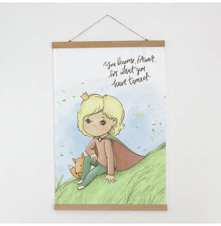Тканевый постер «Маленький принц»