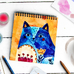 Скетчбук «Синій кіт»