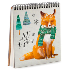 Скетчбук «Let it snow» купить в интернет-магазине Супер Пуперс