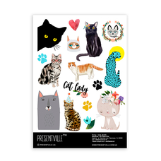 Набор наклеек «Котики» купить в интернет-магазине Супер Пуперс