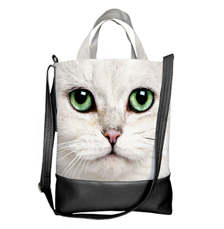 Міська сумка "Green-eyed cat"