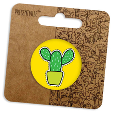 Значок «Cactus» купить в интернет-магазине Супер Пуперс