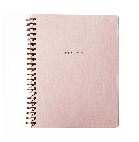 Планер-еженедельник Simple, розовый