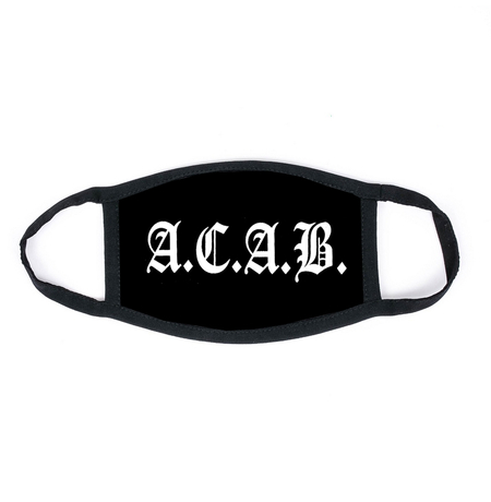 Хлопковая маска "A.C.A.B"
