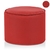 Крісло-мішок «Circle», червоний