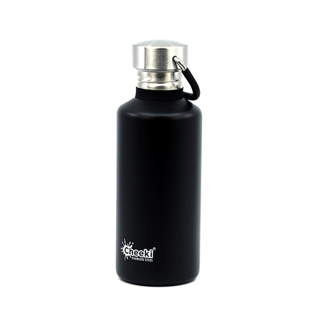 Бутылка для воды Cheeki «Single Wall» (500 мл), black