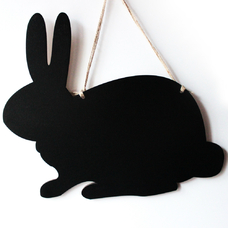 Крейдяна дошка для записів "Кролик" + крейда придбати в інтернет-магазині Супер Пуперс